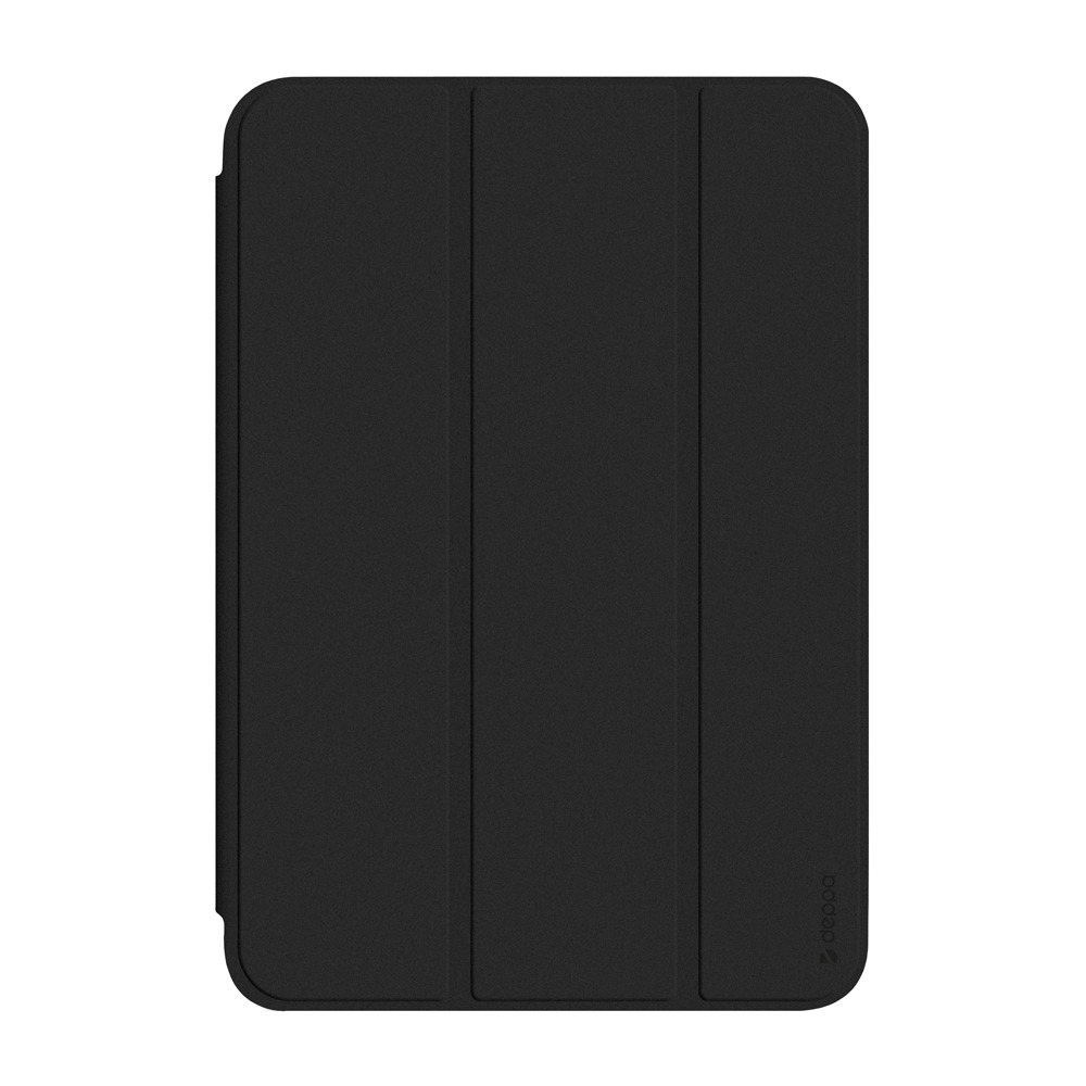 фото Чехол-подставка wallet onzo magnet для apple ipad mini 6 (2021), черный, б/застежки, pet синий, deppa