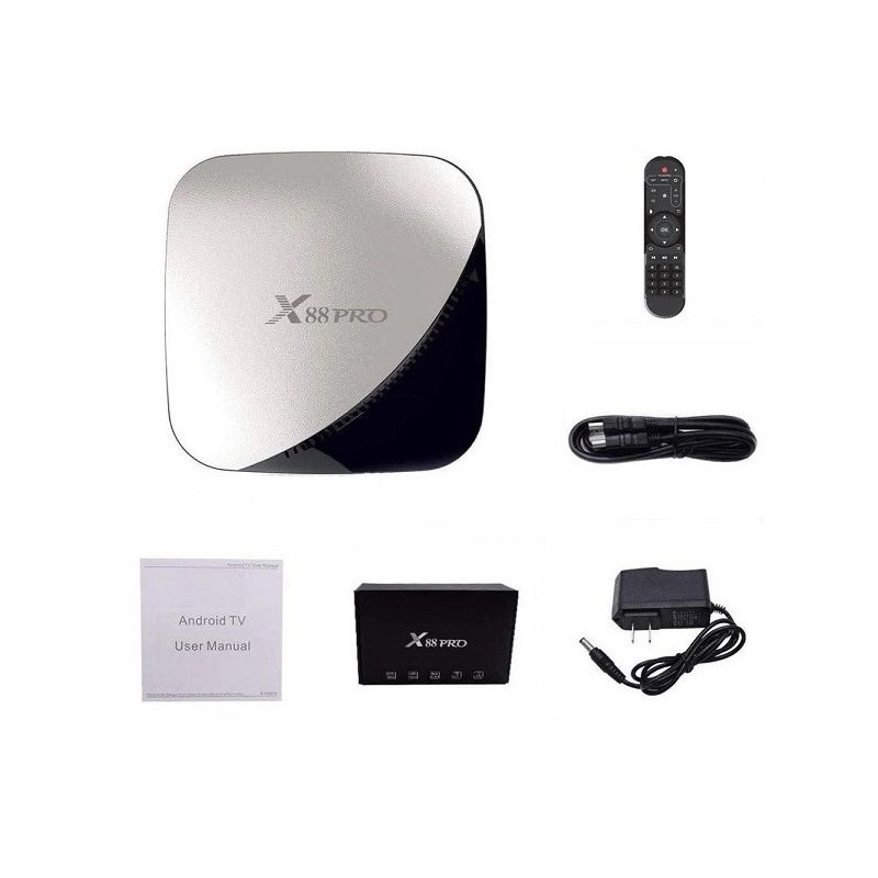 Андроид TV приставка X88 Pro RK3318 4Gb/32Gb от MELEON