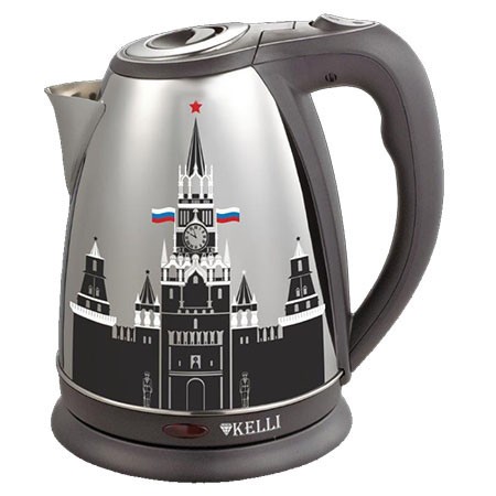 

Чайник электрический KELLI KL-1487 из нержавеющей стали,1.8л, 1850-2200Вт (1х12)