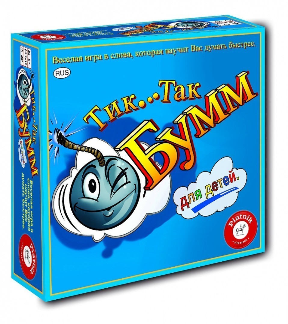 

Настольная игра Platink - Тик-Так Бумм для детей