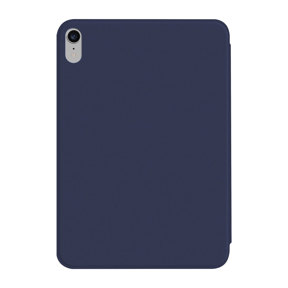 фото Чехол-подставка wallet onzo magnet для apple ipad mini 6 (2021), темно-синий, б/застежки, pet синий, deppa