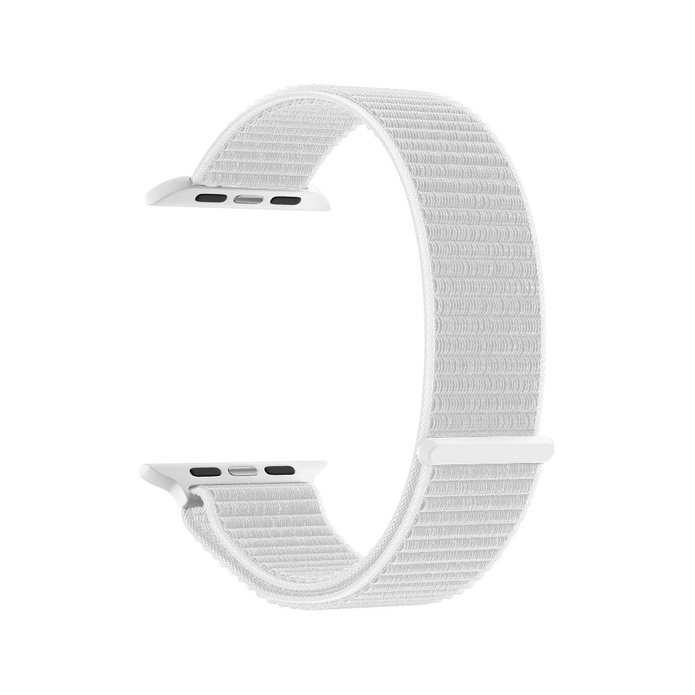 Ремешок Band Nylon для Apple Watch 42/44 mm, нейлоновый, белый, Deppa