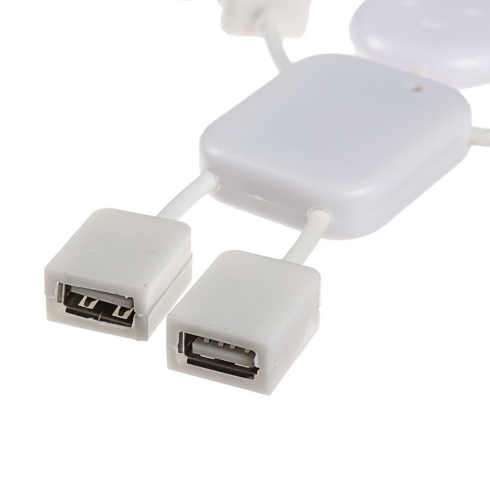 Разветвитель USB (Hub) - Человечек, 4 порта USB 2.0, шнур 41 см от MELEON