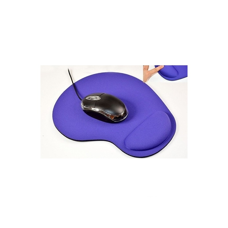 Силиконовый коврик для мыши с поддержкой запястья, фиолетовый от MELEON
