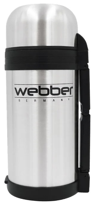 

Классический термос Webber SST-1000P, 1.2 л, серебристый