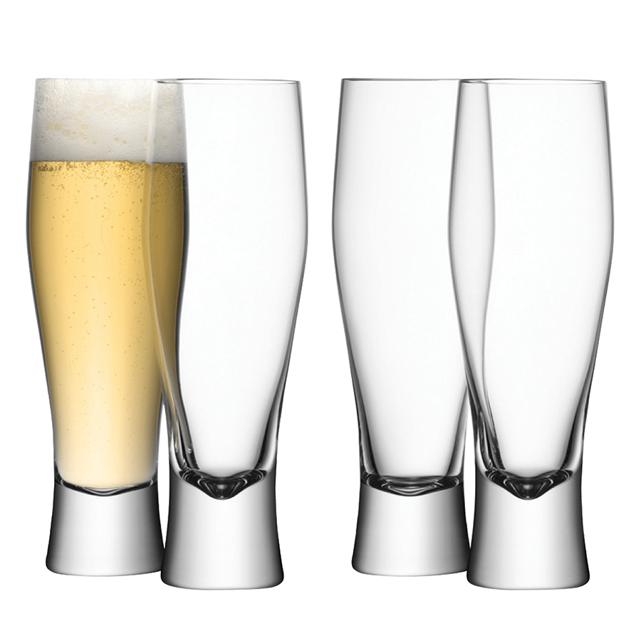 

LSA Набор стаканов Bar lager glass BR12 4 шт. 400 мл бесцветный