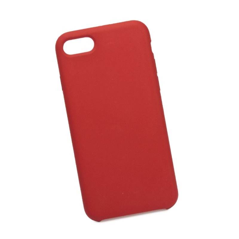

Силиконовый чехол «LP» для iPhone SE 2/8/7 «Protect Cover» (бордовый/коробка)