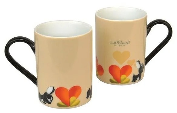 

Набор кружек BergHOFF Lover by Lover желтые, 300 мл, 2 предм., 2 персоны