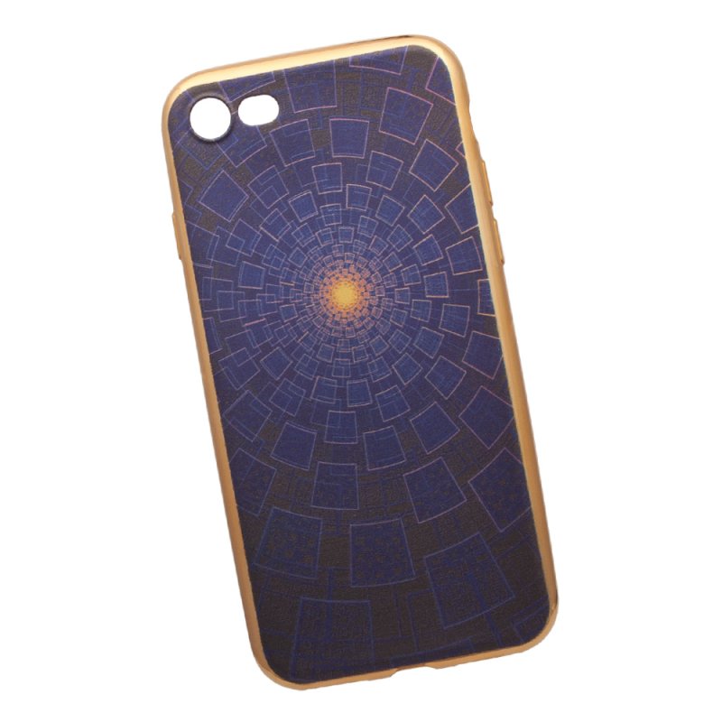 

Силиконовая крышка «LP» для iPhone 8/7 (синяя/бездна/европакет)
