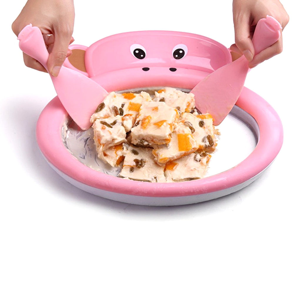 Столик-мороженица Fried Ice Plate, розовый