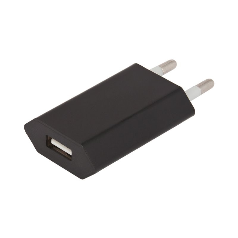 

СЗУ «LP» с USB выходом 1А (черный/коробка) Э