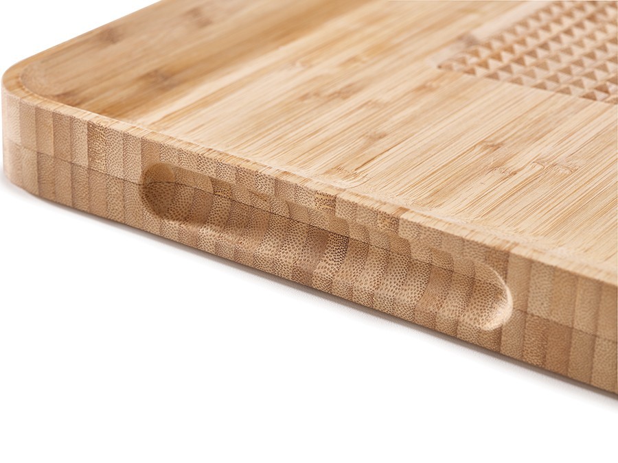 фото Разделочная доска joseph joseph cut&carve bamboo, 40х30 см, бежевый