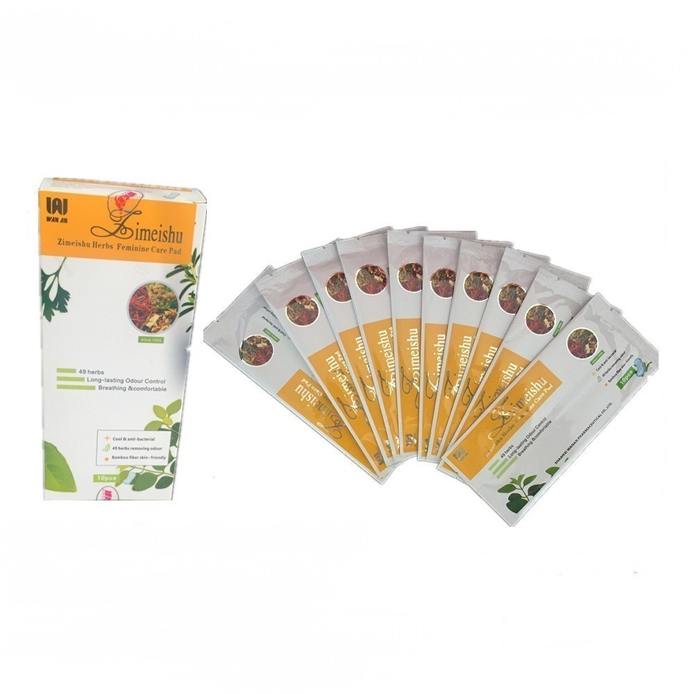 Фитопрокладки Зимейшу (Zimeishu Herbs Femine Care Pad) от MELEON