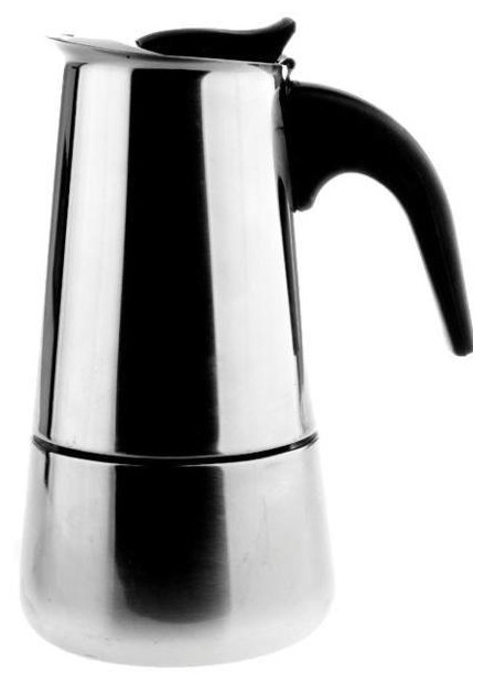 

Гейзерная кофеварка Kelli KL-3019, серебристый