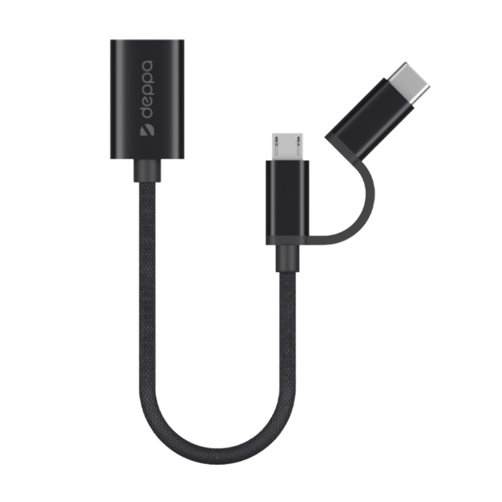 OTG  USB - micro USB + USB-C, , , 0.15 , , Deppa