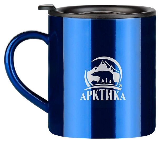 фото Термокружка арктика 802-200, 0.2 л синий