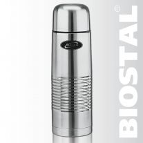 

Термос BIOSTAL NB1000B 1 л, узкое горло, нерж.,с крышкой-чашкой, чехол, пробка с кнопкой