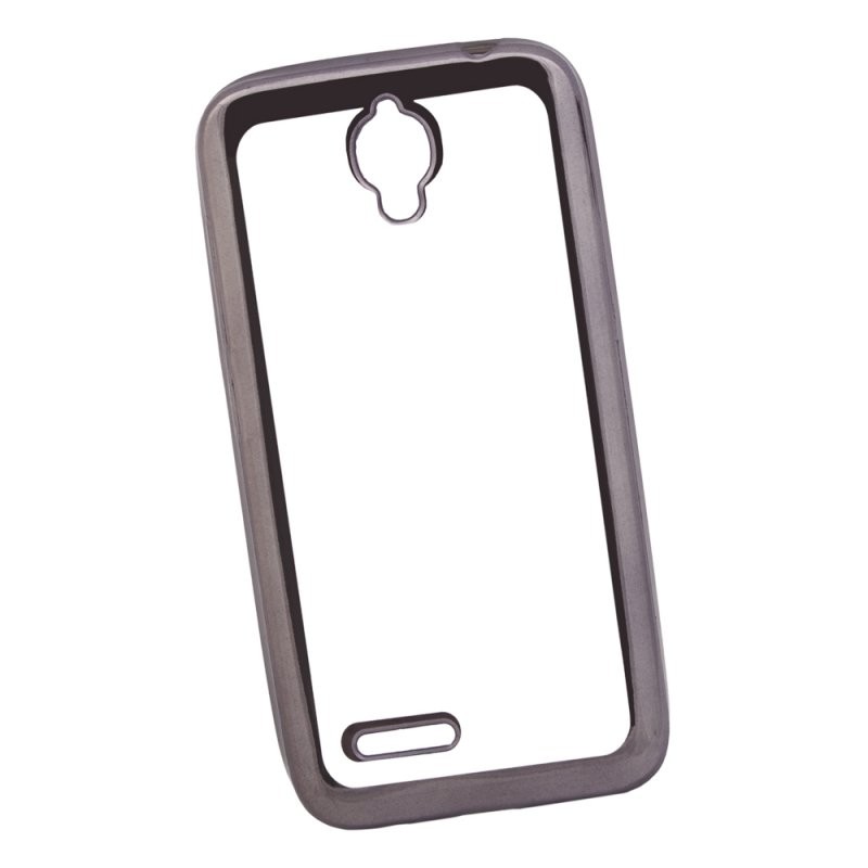 

Силиконовый чехол «LP» для Alcatel ONE TOUCH Idol 2 mini TPU (прозрачный с черной хром рамкой)
