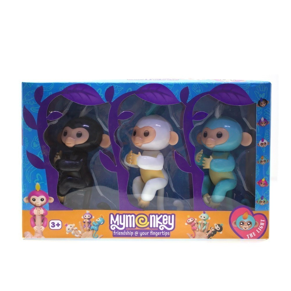 

Обезьянки Fingerlings, набор 3 шт