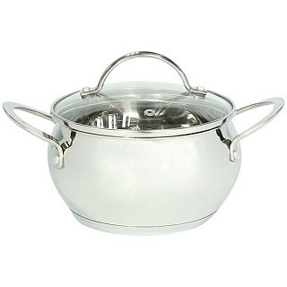 

Кастрюля WEBBER BE-119/2 из нерж стали со стеклянной крышкой (d=24; 6,2 л) (6)