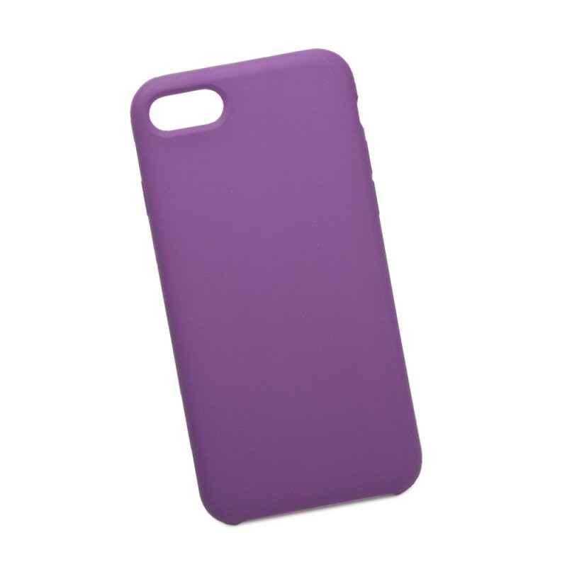 

Силиконовый чехол «LP» для iPhone SE 2/8/7 «Protect Cover» (фиолетовый/коробка)