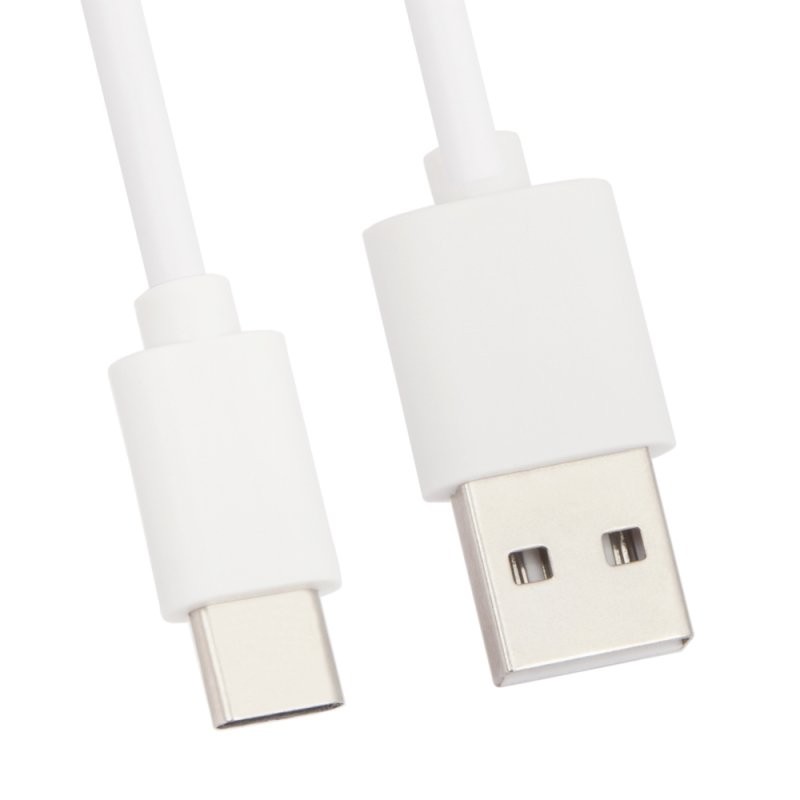 

USB кабель «LP» USB Type-C 1 м. (белый/европакет)