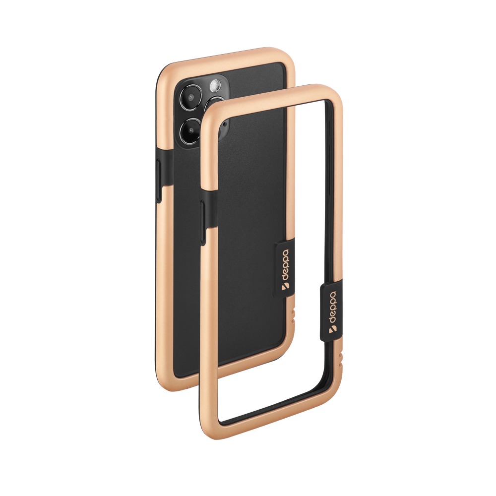 

Бампер защитный Soft Bumper для Apple iPhone 12 Pro Max, золотой, Deppa