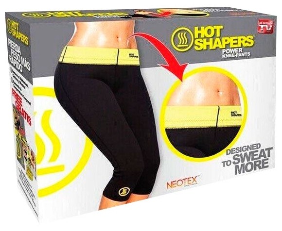 фото Бриджи для похудения hot shapers 201 s черный/желтый