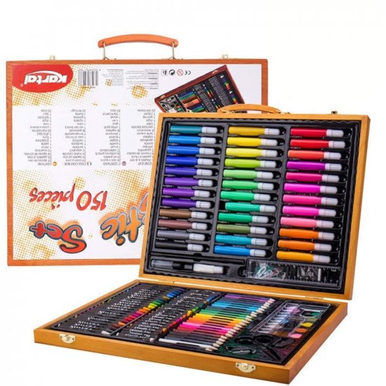 

Набор для рисования Artistic Set 150 в деревянном кейсе