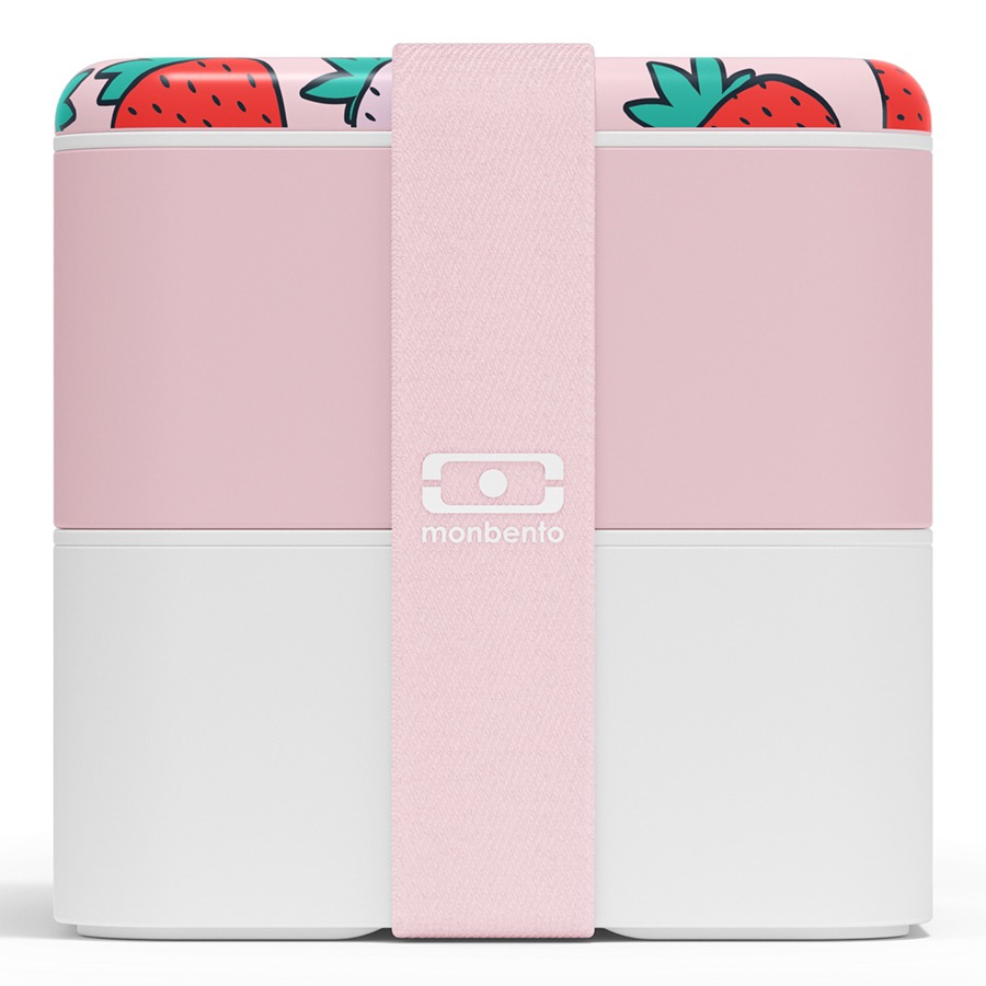 

Monbento Ланч-бокс Square, 14x14 см, strawberry