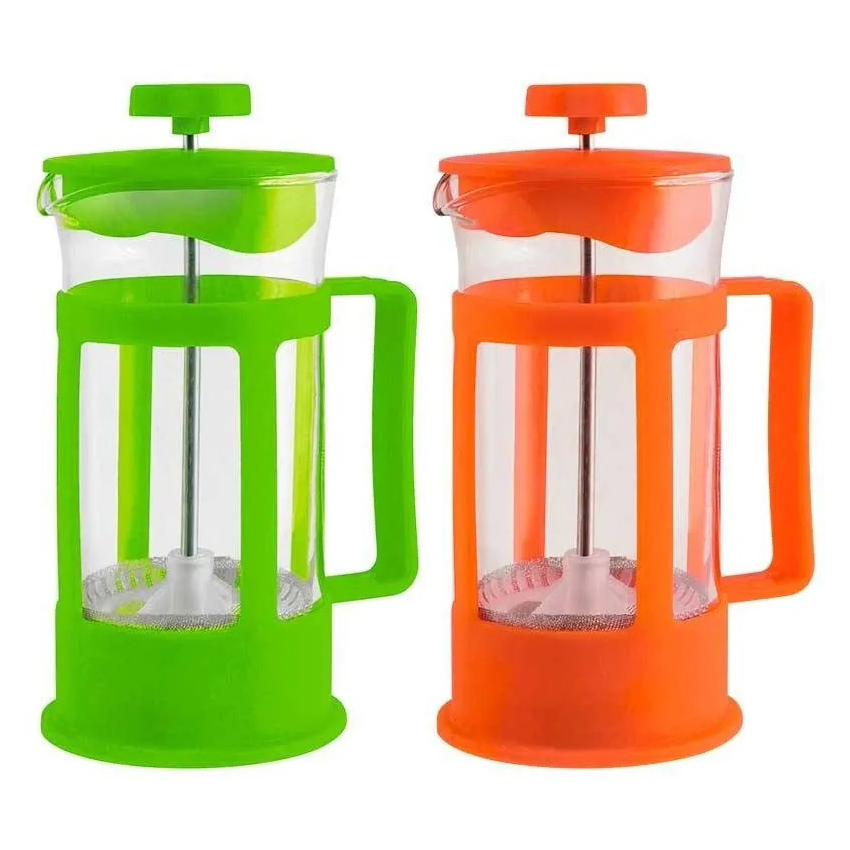 

Чайник/кофейник (кофе-пресс) с пластиковым корпусом Mallony Plastico 350 мл