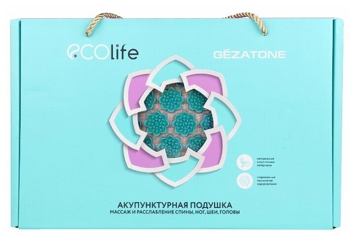 фото Gezatone массажный коврик ecolife 1301257 72x42 см