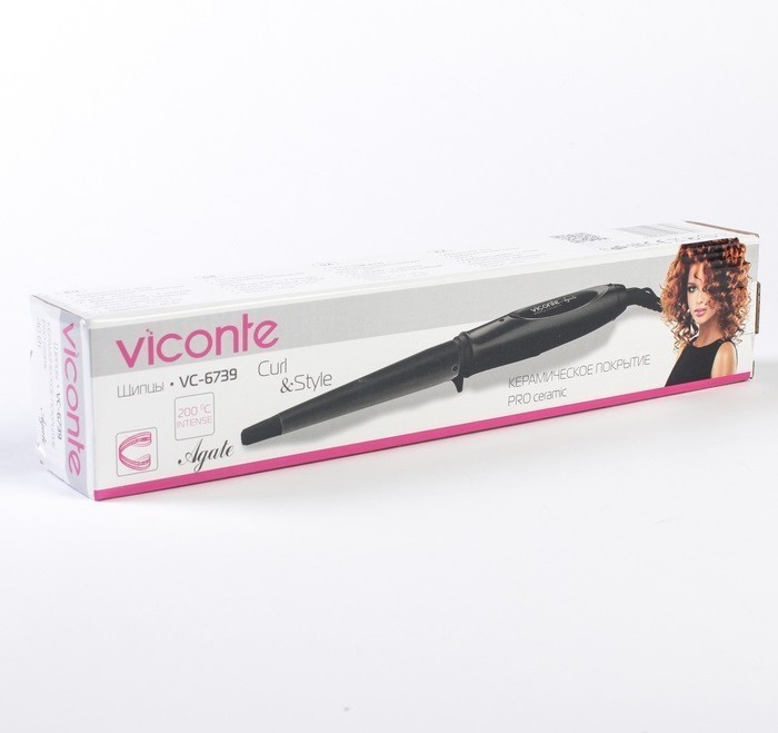 Щипцы Viconte VC-6739 черный