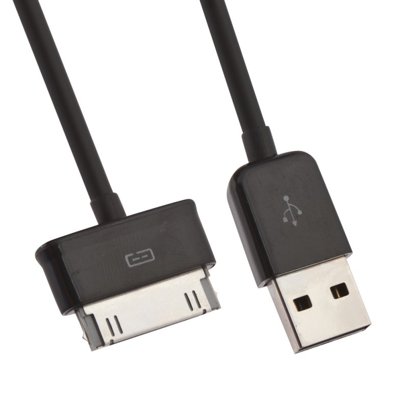 

USB кабель «LP» для Samsung P7500/P7320/P7300/P6800/P5100/P3100/P1000 (черный) (коробка)