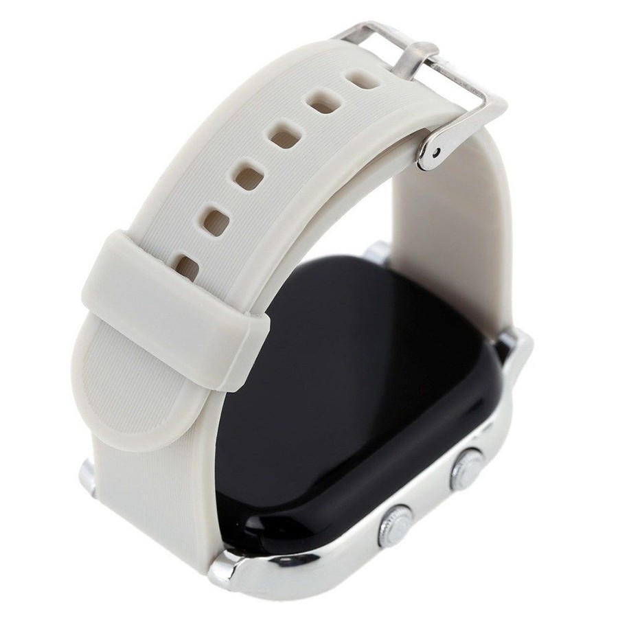 Детские часы с GPS - Smart Baby Watch T58, Серебро