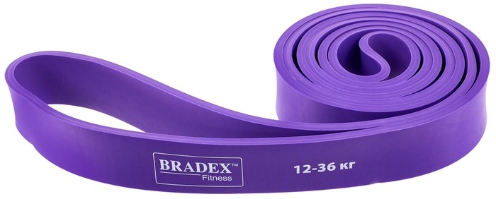 фото Эспандер лента bradex sf 0195 208 х 3.2 см фиолетовый