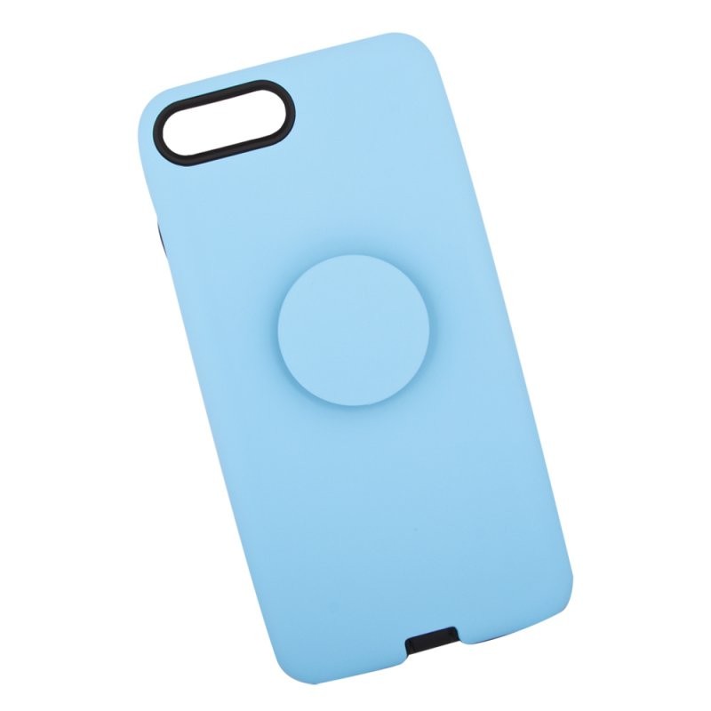 

Защитная крышка «LP» для iPhone 7 Plus/8 Plus «PopSocket Case» (голубая/коробка)