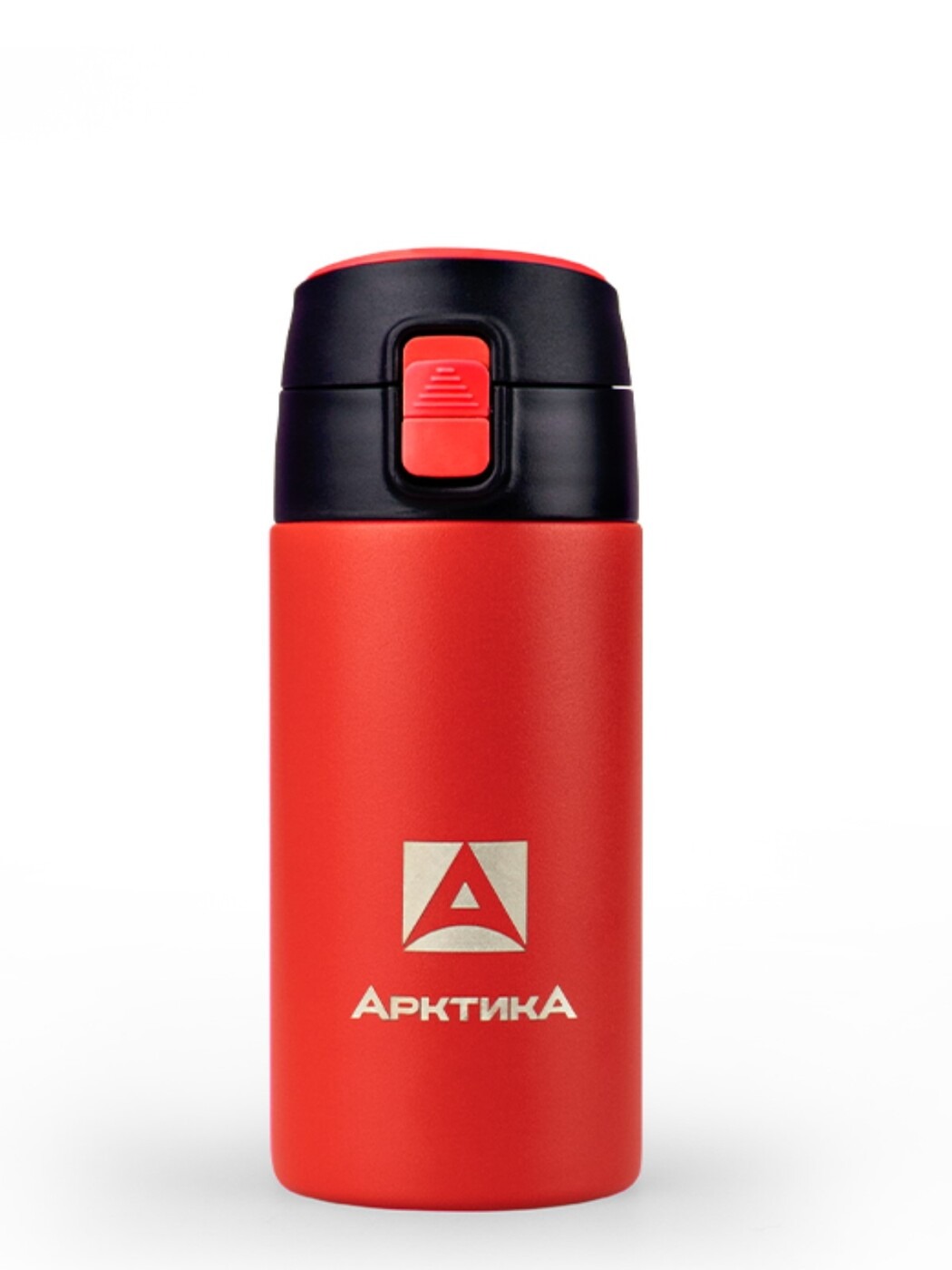 фото Ark-705-350 термос питьевой вакуумный, бытовой, тм арктика, 350 мл текстурный красный