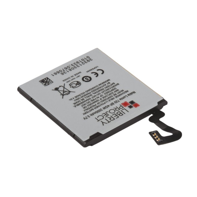 

АКБ «LP» для Nokia Lumia 720/920 (BP-4GW) Li2000