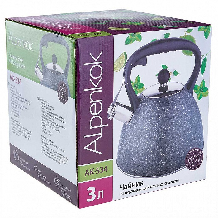 фото Чайник alpenkok ak-534 3l