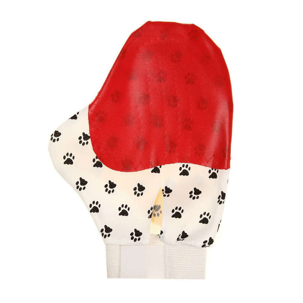 Двусторонняя рукавица для вычёсывания шерсти животных Pet Toy, жёлтый от MELEON