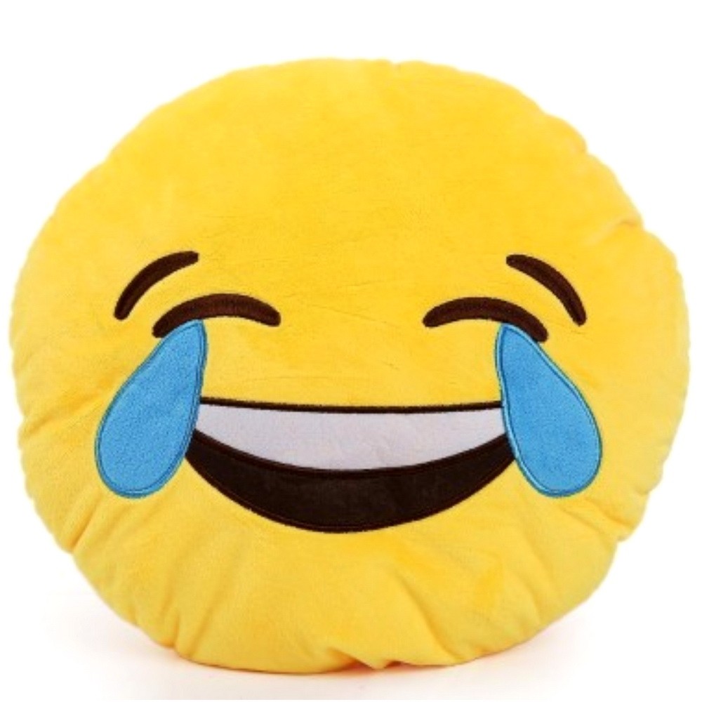 

Подушка emoji (эмоджи) в ассортименте, Смех до слез