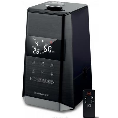 

Ультразвуковой увлажнитель Brayer BR4704, 6 л, 25 м,( 40-80%), таймер, дисплей, 15 ч., пульт, теплый