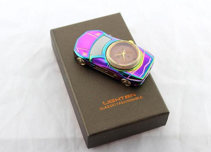 

Электроимпульсная зажигалка-часы в виде авто Lighter Classic Fashionable