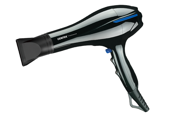 

Фен Centek CT-2227 Professional 2200Вт, мощный AC мотор, 5 режимов, 2 концентратора