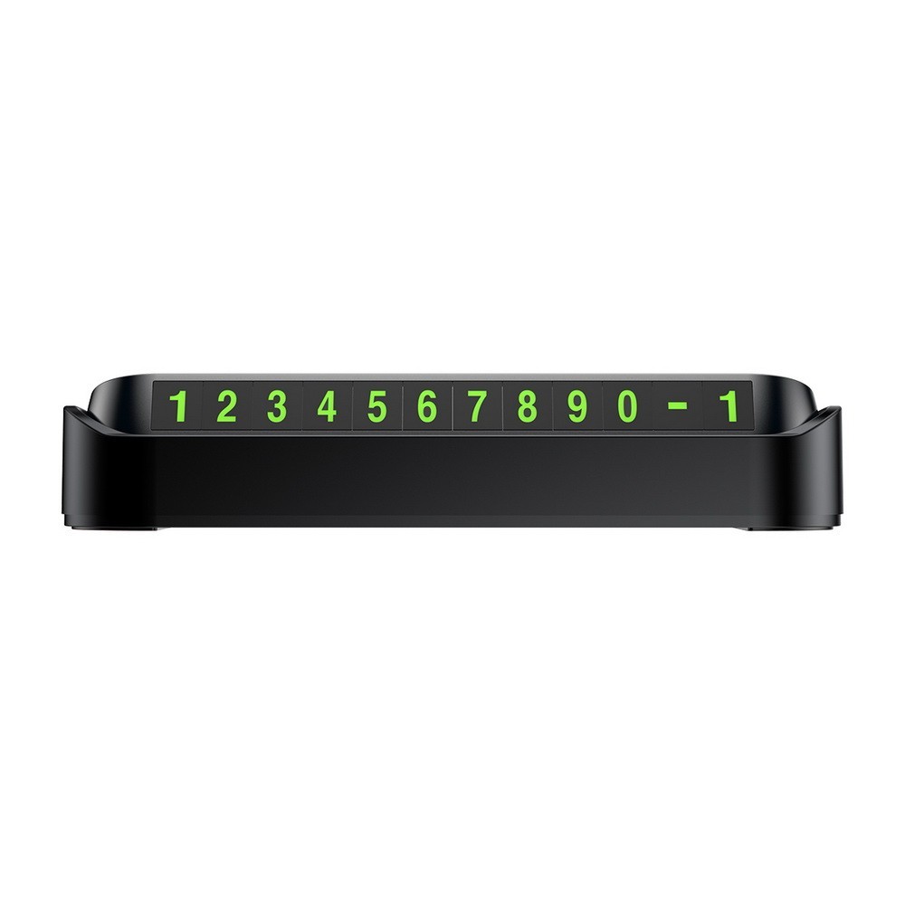 

Автовизитка (парковочная табличка) Baseus Tock Temporary Parking Number, чёрный