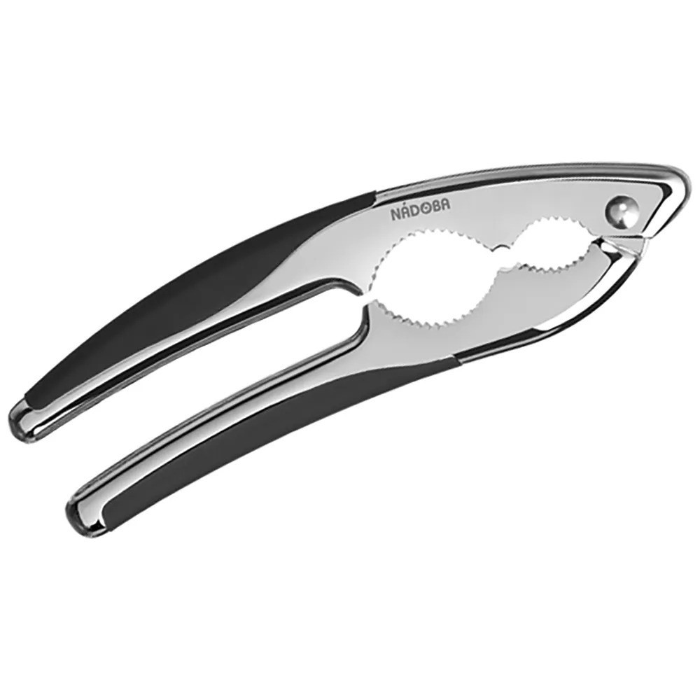 фото Набор открывалок nadoba sirena на подставке серебристый / черный