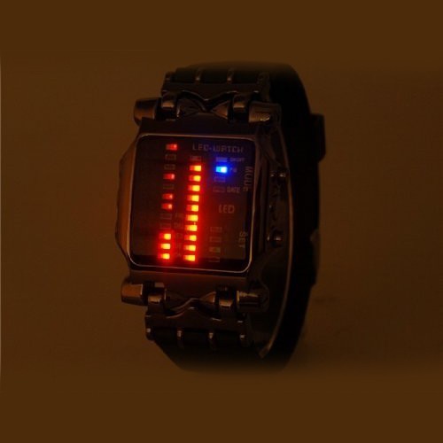 Брутальные LED часы - японский дизайн «Краб»
