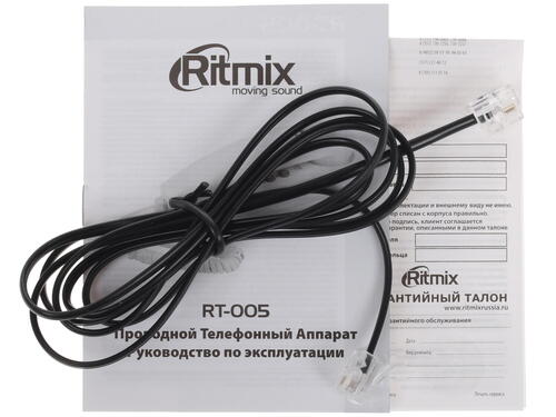 Телефон Ritmix RT-005 черный