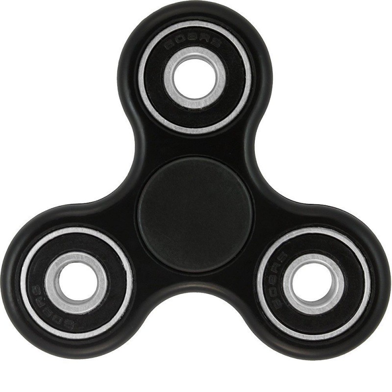 Игрушка-антистресс спиннер Fidget Hand Spinner, Черный